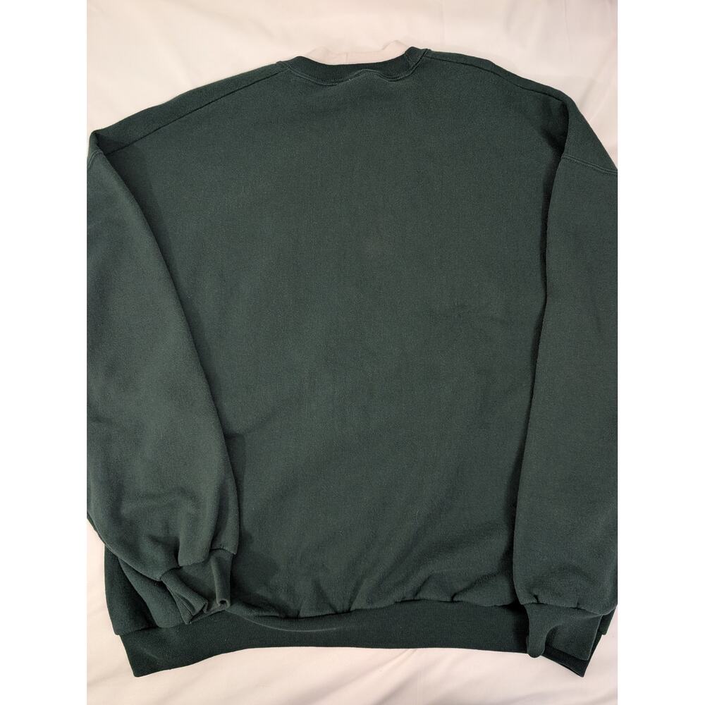 Vintage 90s Dog Gourd Pumpkin Sweatshirt Women's 3X Grandmacore Retro Fall Leaf - Picture 11 of 11